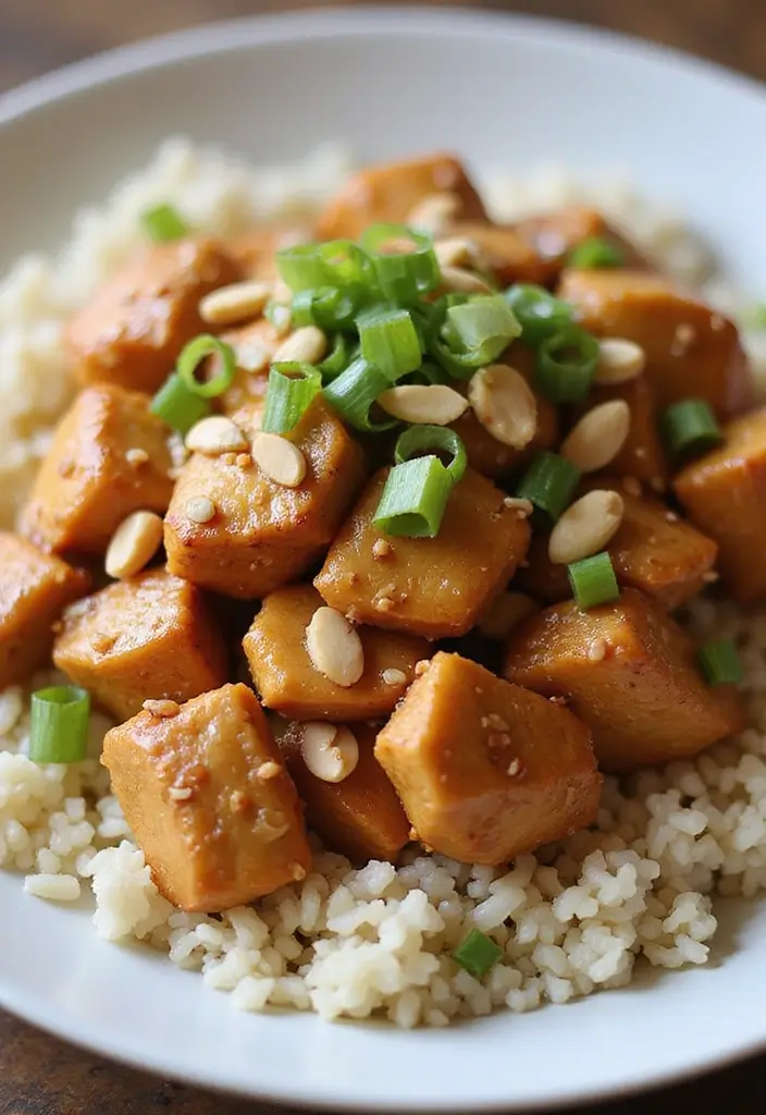 26 Air Fryer Grilled Chicken Recipes That Stay Juicy Every Time - 13. Thai Peanut Chicken