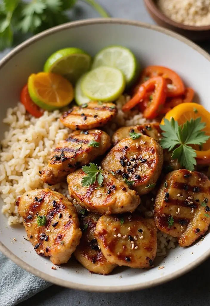 26 Air Fryer Grilled Chicken Recipes That Stay Juicy Every Time - 4. Sesame Ginger Grilled Chicken