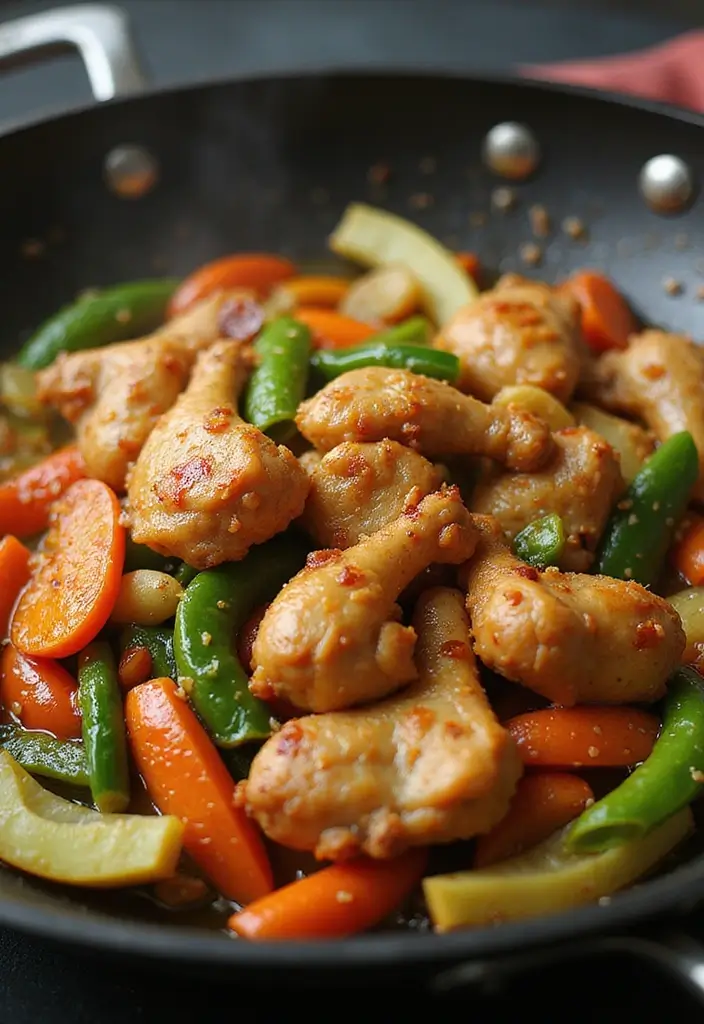 26 Chicken Feet Recipes: Easy and Flavorful for First-Timers - 13. Chicken Feet and Vegetable Stir-Fry