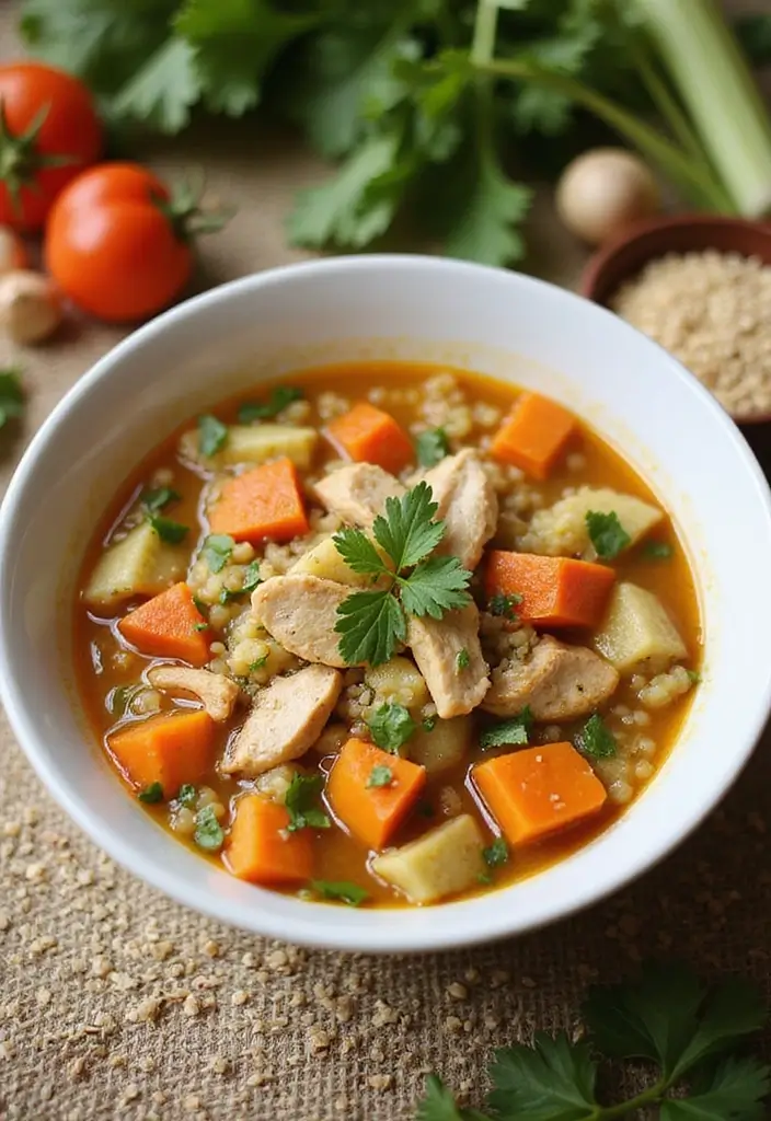26 Chicken Soup Slow Cooker Recipes That Simmer to Perfection - 10. Chicken Quinoa Soup