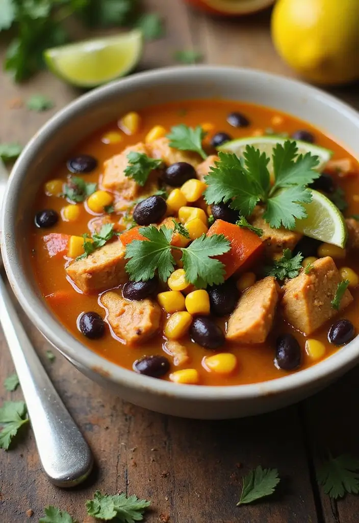 26 Chicken Soup Slow Cooker Recipes That Simmer to Perfection - 9. Southwest Chicken Soup