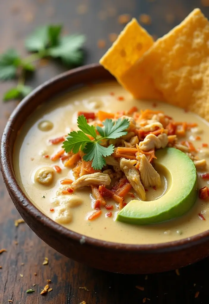 27 Chicken Tortilla Soup Instant Pot Recipes That Are Creamy & Easy - 9. Creamy White Chicken Tortilla Soup