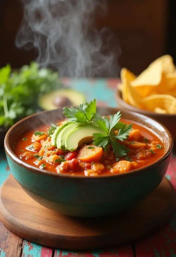 27 Ground Chicken Crockpot Recipes That Are Set-and-Forget Simple - 13. Chicken Taco Soup