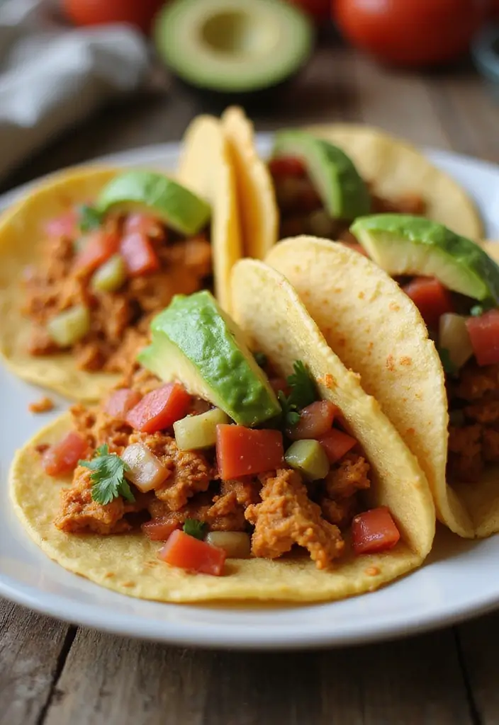 27 Ground Chicken Crockpot Recipes That Are Set-and-Forget Simple - 2. Spicy Chicken Taco Filling