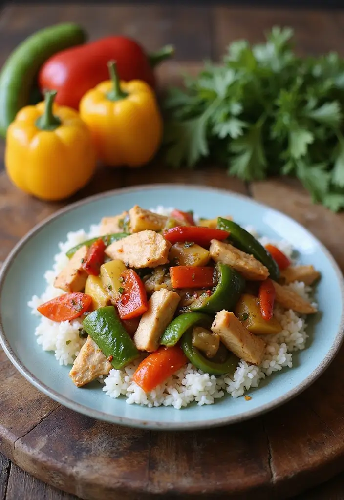 27 Ground Chicken Crockpot Recipes That Are Set-and-Forget Simple - 3. Chicken and Vegetable Stir Fry