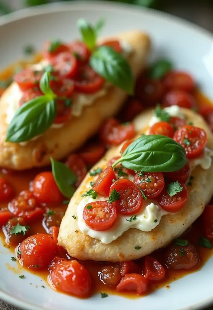 27 Healthy Stuffed Chicken Breast Recipes That Feel Fancy but Easy - 13. Sundried Tomato and Goat Cheese Stuffed Chicken