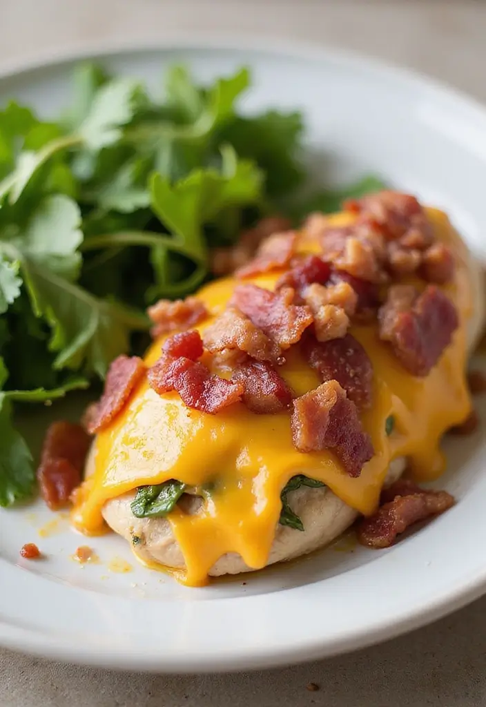 27 Healthy Stuffed Chicken Breast Recipes That Feel Fancy but Easy - 7. Bacon and Cheese Stuffed Chicken