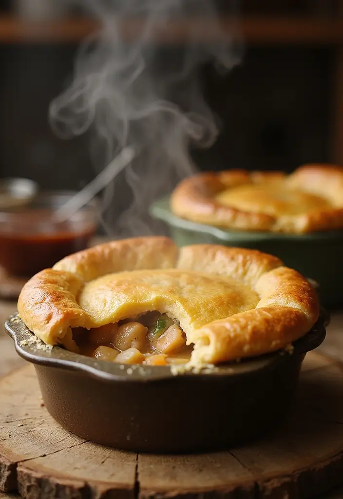 27 Mississippi Pot Roast Chicken Recipes That Are Southern-Style Comfort - 10. Mississippi Chicken Pot Pie