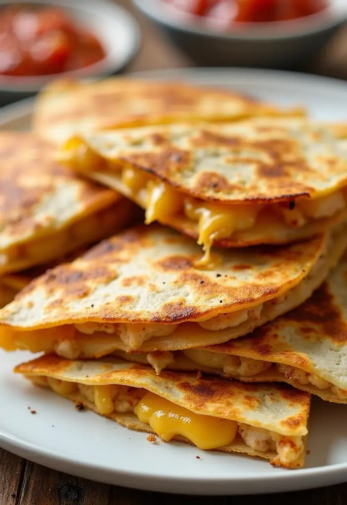 27 Mississippi Pot Roast Chicken Recipes That Are Southern-Style Comfort - 11. Mississippi Chicken Quesadillas