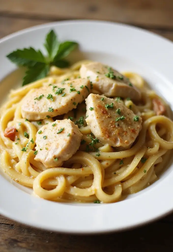 27 Mississippi Pot Roast Chicken Recipes That Are Southern-Style Comfort - 24. Mississippi Chicken Carbonara