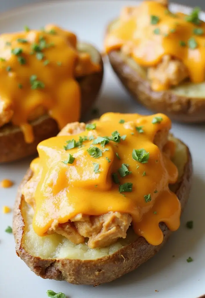 27 Mississippi Pot Roast Chicken Recipes That Are Southern-Style Comfort - 25. Mississippi Chicken Baked Potatoes