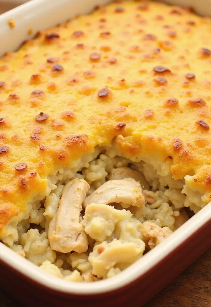 27 Mississippi Pot Roast Chicken Recipes That Are Southern-Style Comfort - 3. Mississippi Chicken and Rice Casserole