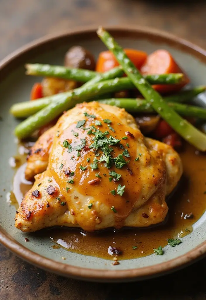 27 Quick, Easy & Delicious Chicken Breast Recipes Perfect for Busy Weeknights - 2. Easy Honey Mustard Chicken