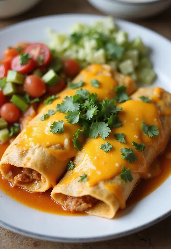 27 Quick, Easy & Delicious Chicken Breast Recipes Perfect for Busy Weeknights - 22. Chicken Enchiladas