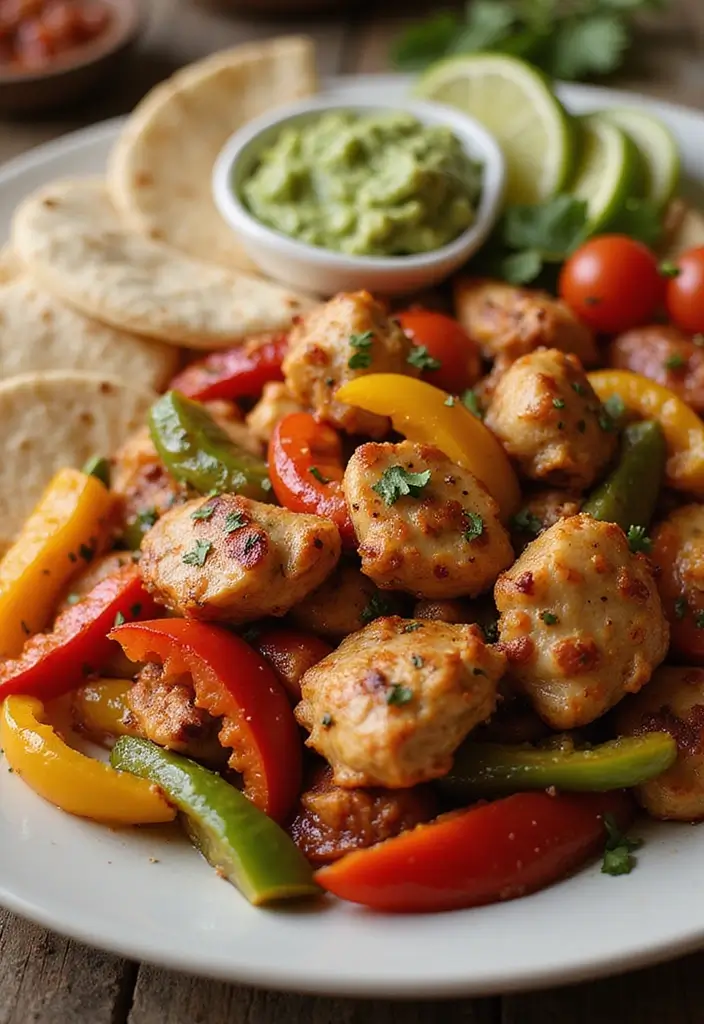 27 Quick, Easy & Delicious Chicken Breast Recipes Perfect for Busy Weeknights - 8. Chicken Fajitas