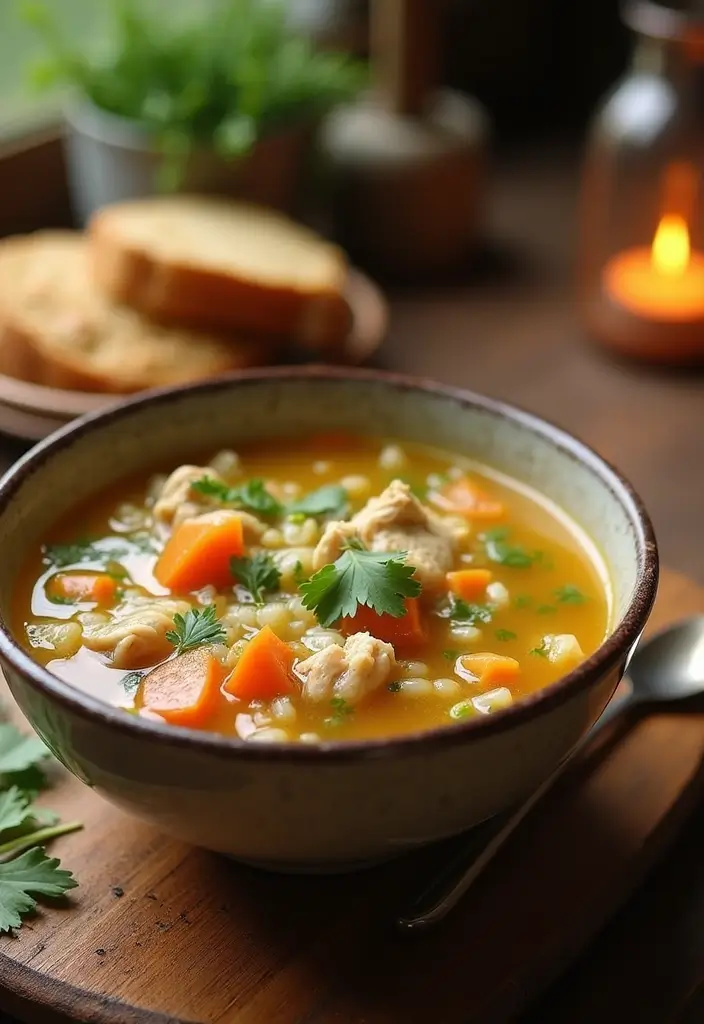 27 Rice-A-Roni Chicken and Rice Recipes That Are Nostalgic & Easy - 14. Chicken and Rice Soup