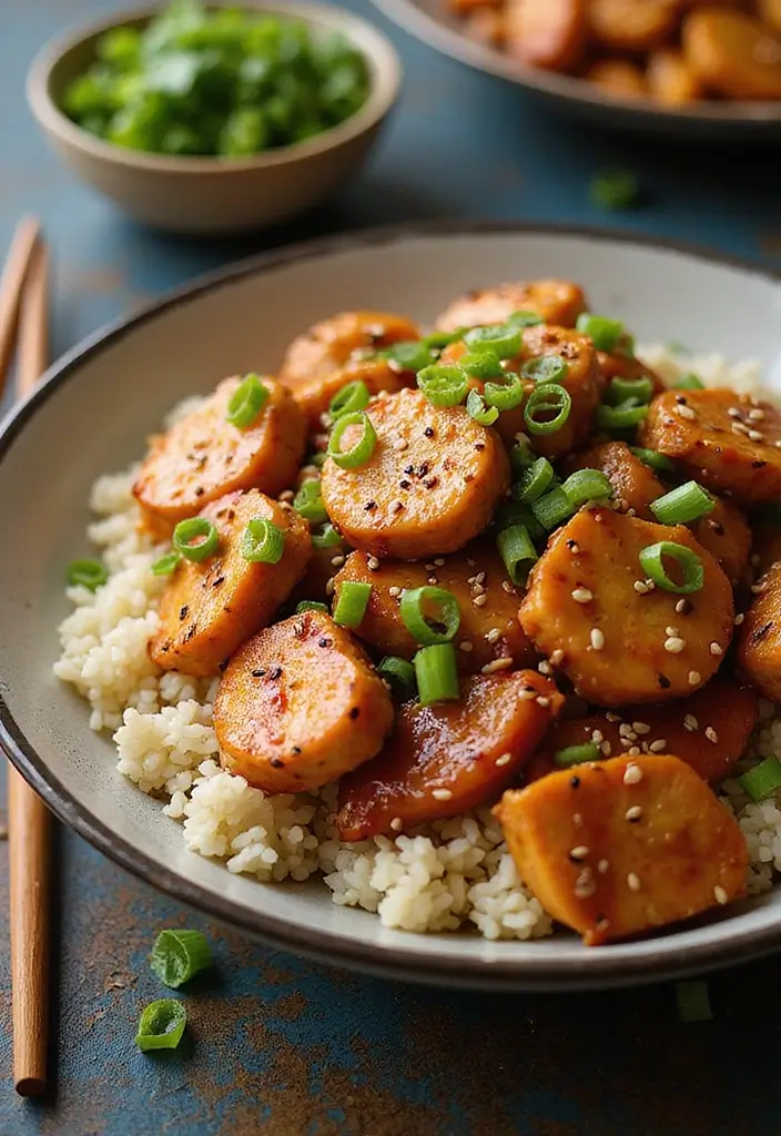 27 Rice-A-Roni Chicken and Rice Recipes That Are Nostalgic & Easy - 9. Teriyaki Chicken and Rice Stir-Fry