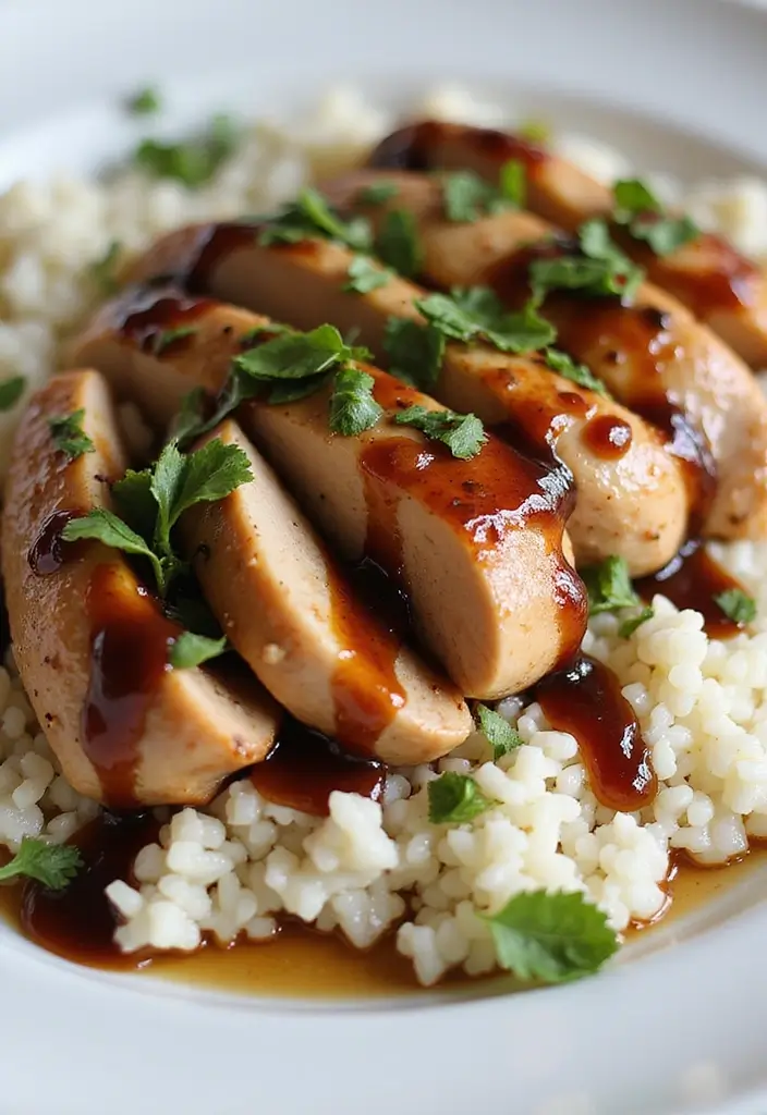 27 Sauces for Chicken and Rice Recipes That Complete the Dish - 14. Balsamic Reduction Sauce