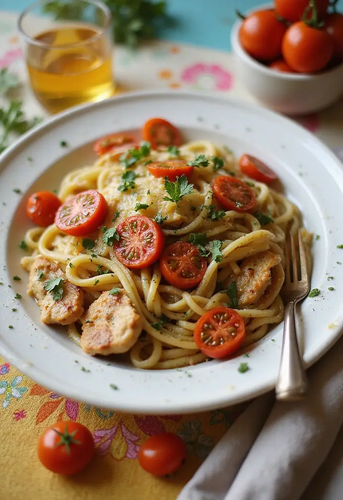 27 Sun Dried Tomato Chicken Pasta Recipes That Are Creamy & Tangy - 10. Sun Dried Tomato Chicken Pasta with Artichokes