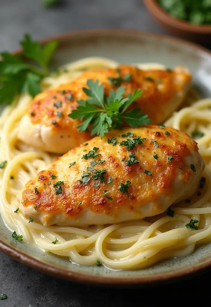 28 Carnivore Diet Chicken Recipes That Are Simple & Filling - 2. Creamy Garlic Parmesan Chicken