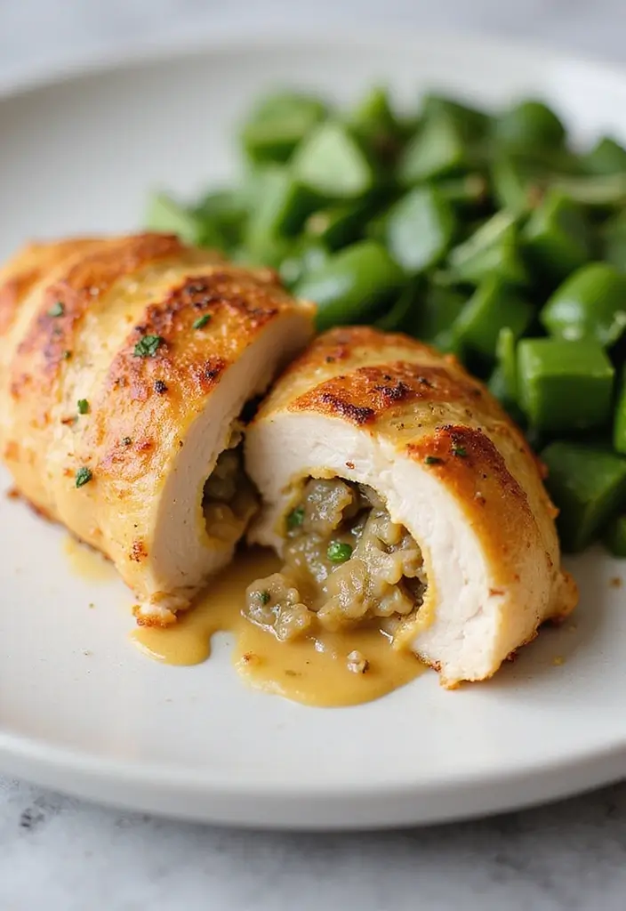 28 Carnivore Diet Chicken Recipes That Are Simple & Filling - 23. Stuffed Chicken Breast
