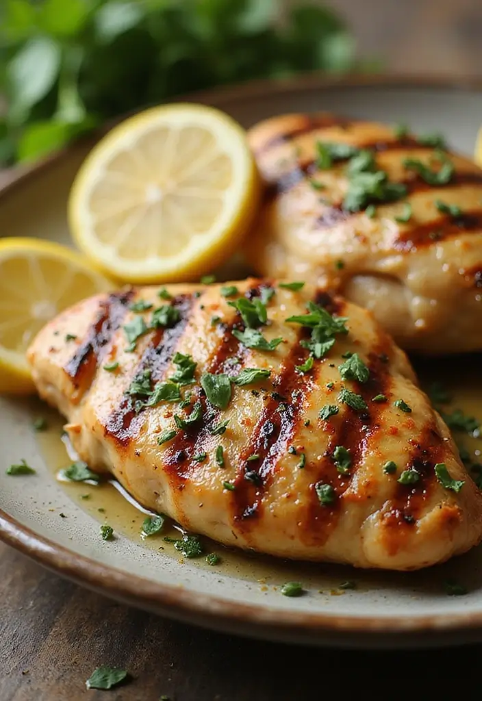 28 Carnivore Diet Chicken Recipes That Are Simple & Filling - 6. Lemon Herb Grilled Chicken