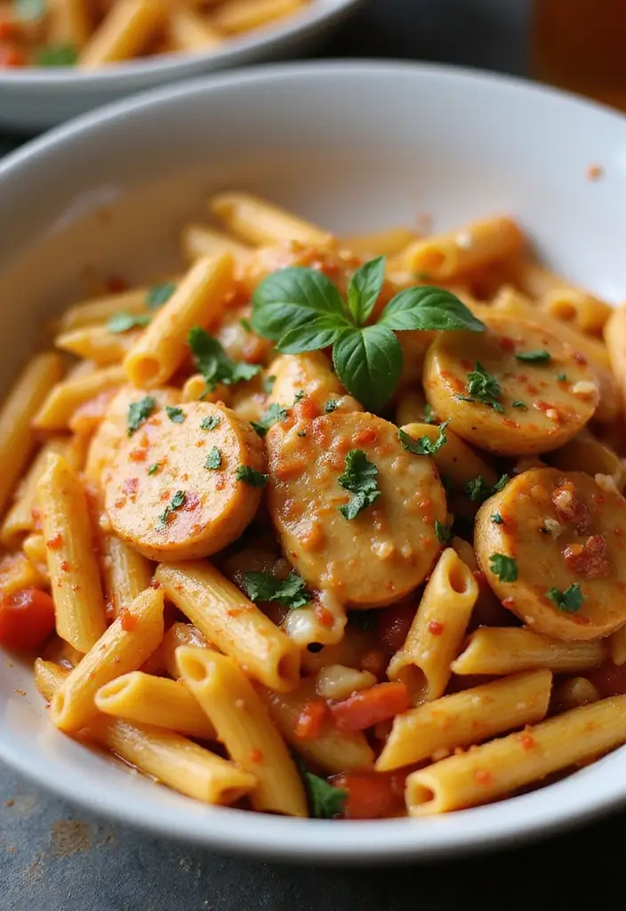 28 Chicken Alfredo Penne Pasta Recipes That Are Restaurant Quality - 18. Salsa Chicken Alfredo Penne