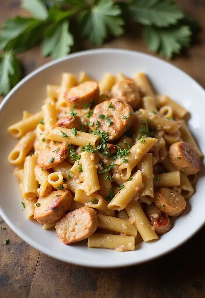 28 Chicken Alfredo Penne Pasta Recipes That Are Restaurant Quality - 25. BBQ Chicken Alfredo Penne