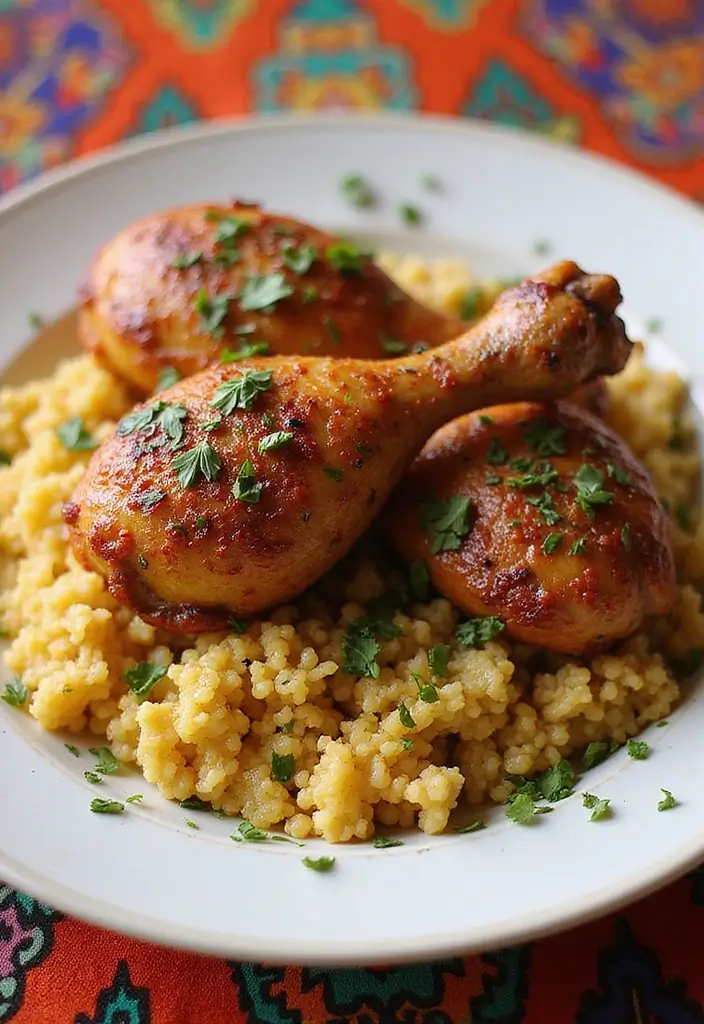 28 Chicken Drumsticks in the Oven Recipes That Are Juicy Every Time - 10. Moroccan-Spiced Drumsticks