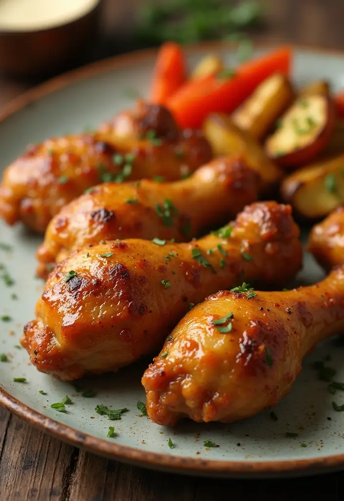 28 Chicken Drumsticks in the Oven Recipes That Are Juicy Every Time - 6. Honey Mustard Drumsticks