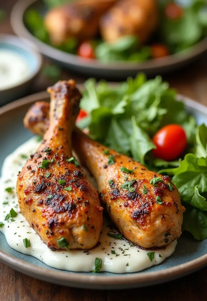 28 Chicken Drumsticks in the Oven Recipes That Are Juicy Every Time - 7. Mediterranean Herb Drumsticks