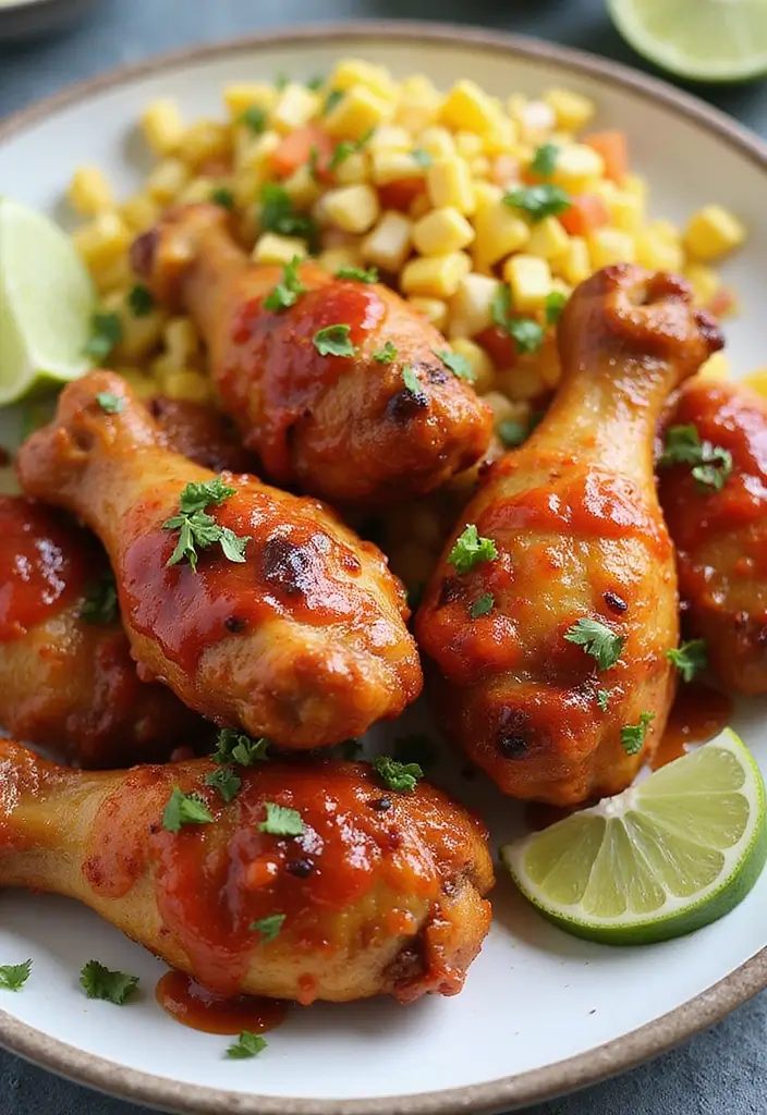 28 Chicken Drumsticks in the Oven Recipes That Are Juicy Every Time - 8. Chili Lime Drumsticks