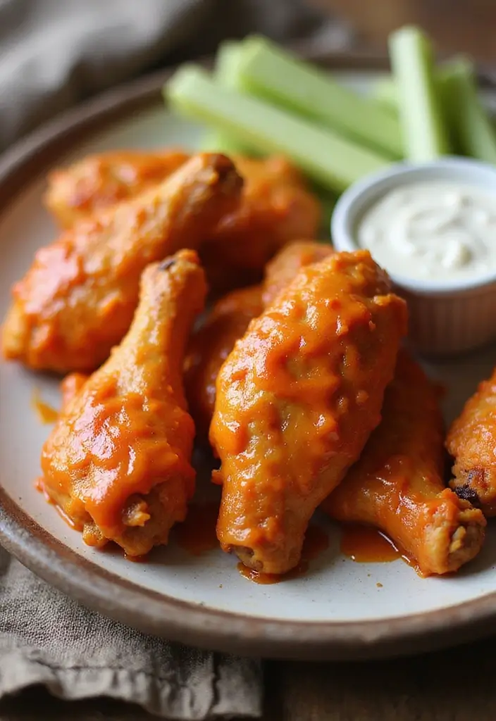 28 Chicken Drumsticks in the Oven Recipes That Are Juicy Every Time - 9. Buffalo Drumsticks