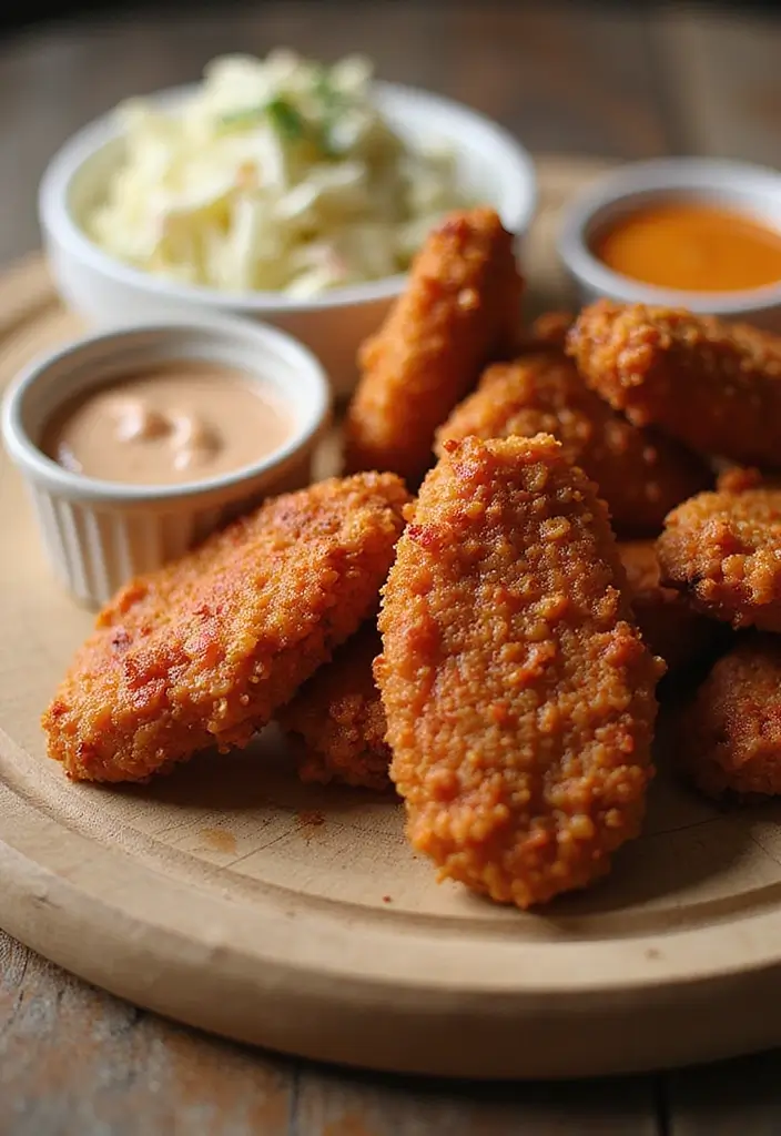 28 Corn Flake Chicken Tenders That Are Crunchy & Family-Friendly - 18. BBQ Corn Flake Chicken Tenders