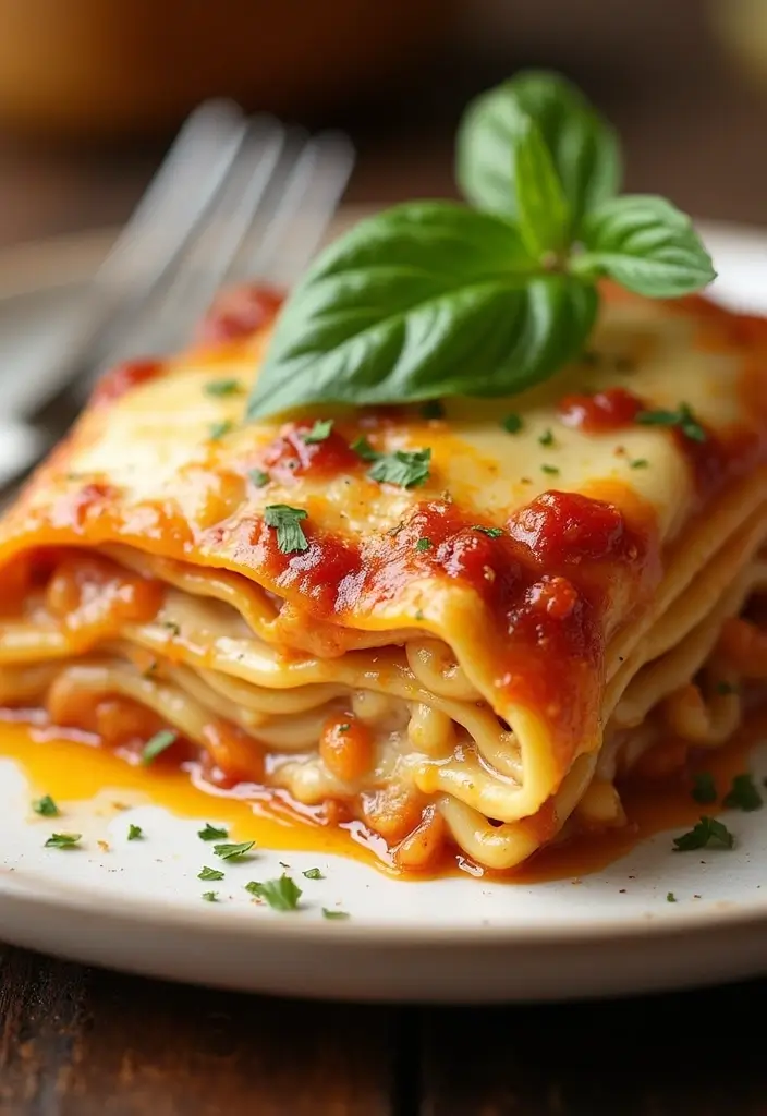 28 Garlic Butter Chicken Bites with Pasta Recipes That Melt in Your Mouth - 19. Garlic Butter Chicken Lasagna