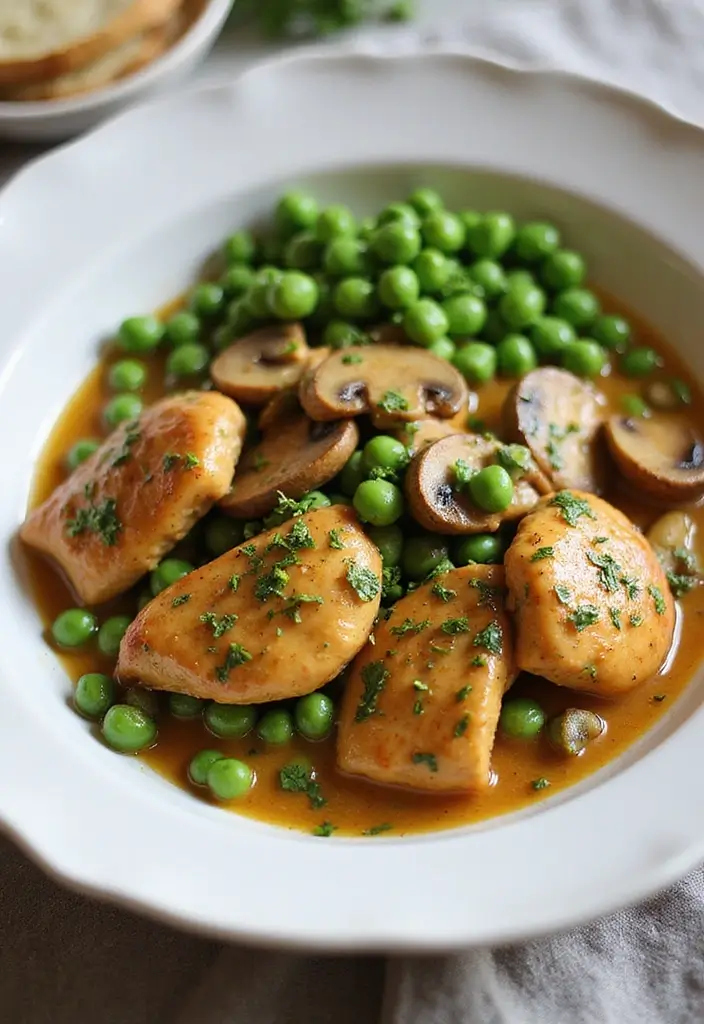 28 Instant Pot Chicken Marsala Recipes That Feel Restaurant-Quality - 28. Instant Pot Chicken Marsala with Peas