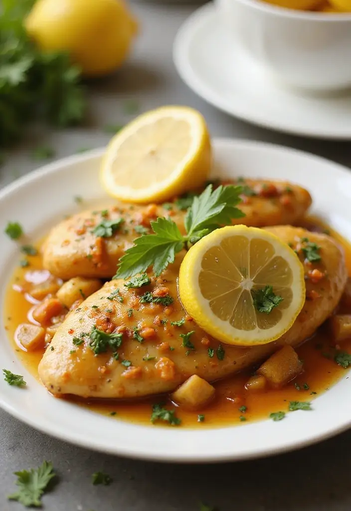 28 Instant Pot Chicken Marsala Recipes That Feel Restaurant-Quality - 5. Instant Pot Lemon Chicken Marsala