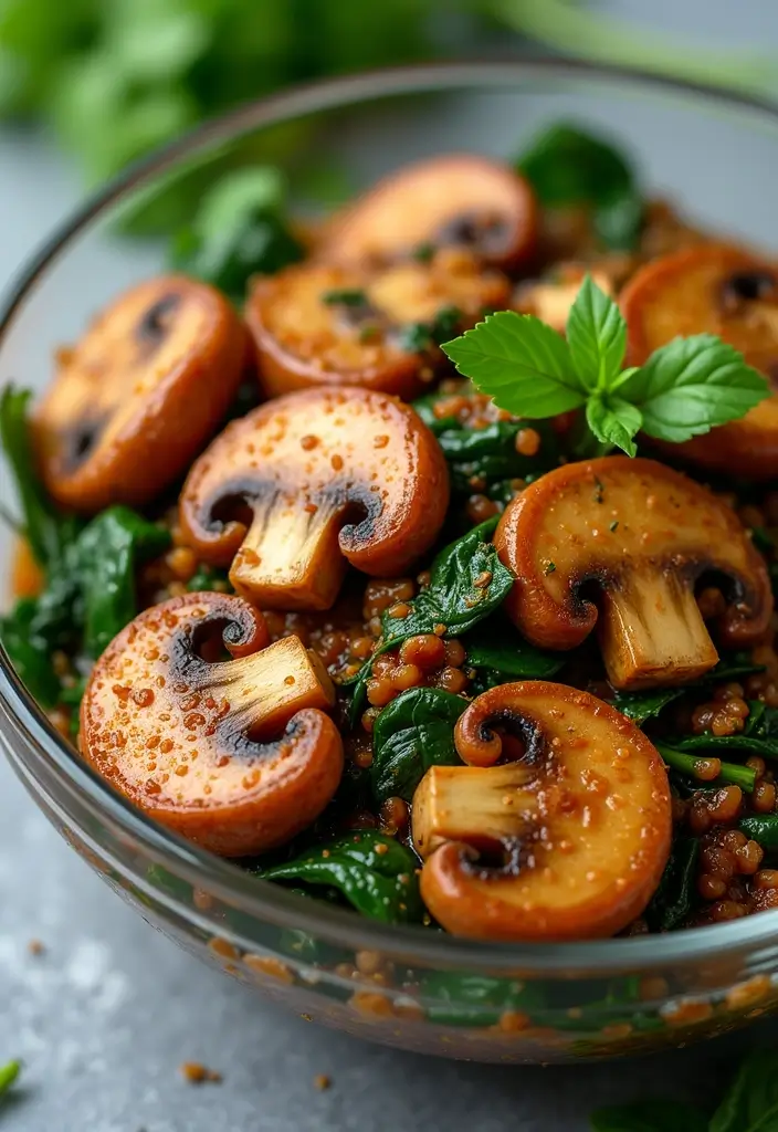 28 Instant Pot Chicken Marsala Recipes That Feel Restaurant-Quality - 6. Instant Pot Mushroom Marsala with Spinach