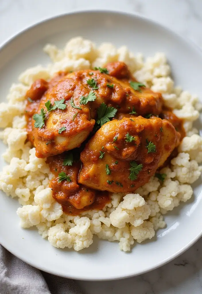 28 Instant Pot Chicken Marsala Recipes That Feel Restaurant-Quality - 7. Instant Pot Chicken Marsala with Cauliflower Rice