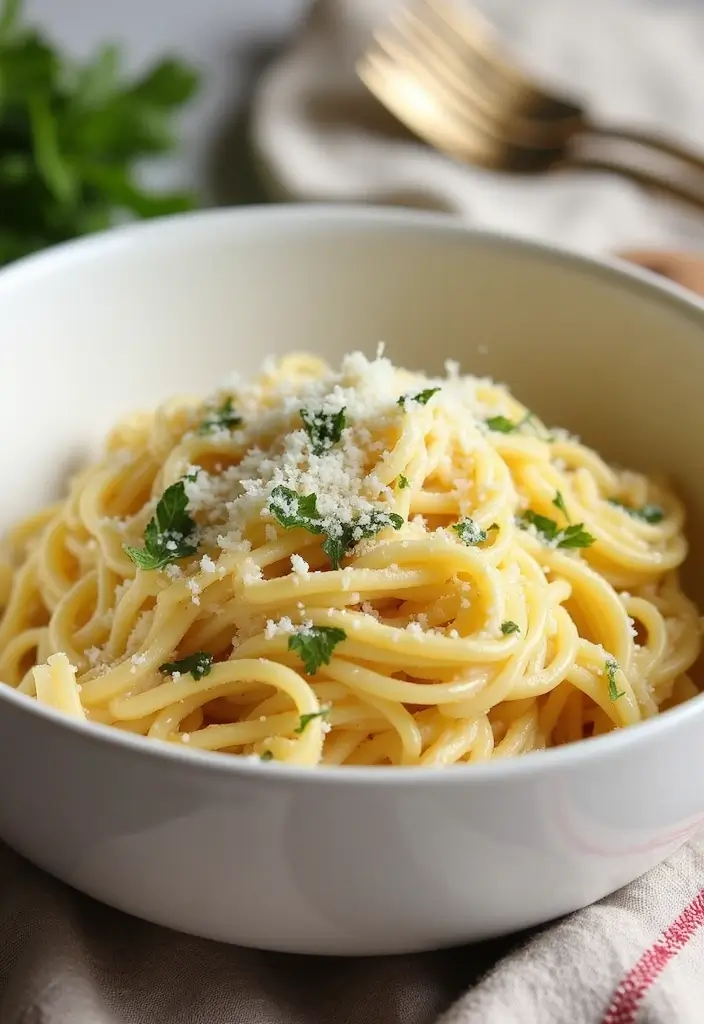 28 Lemon Butter Chicken Pasta Recipes That Feel Creamy & Elegant - 3. Creamy Lemon Garlic Chicken Pasta