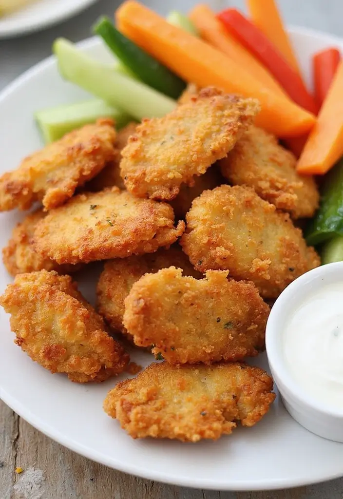 28 Oven Baked Chicken Bites Recipes That Are Crispy & Juicy - 11. Ranch Chicken Bites