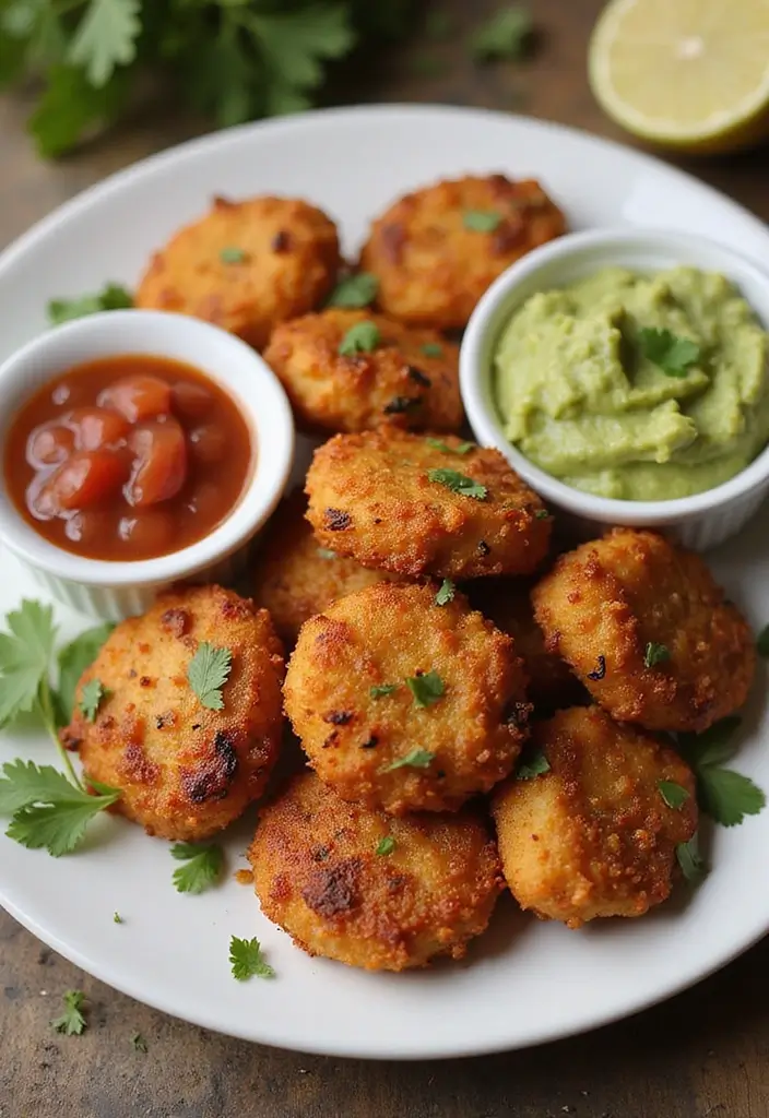28 Oven Baked Chicken Bites Recipes That Are Crispy & Juicy - 7. Southwest Chicken Bites