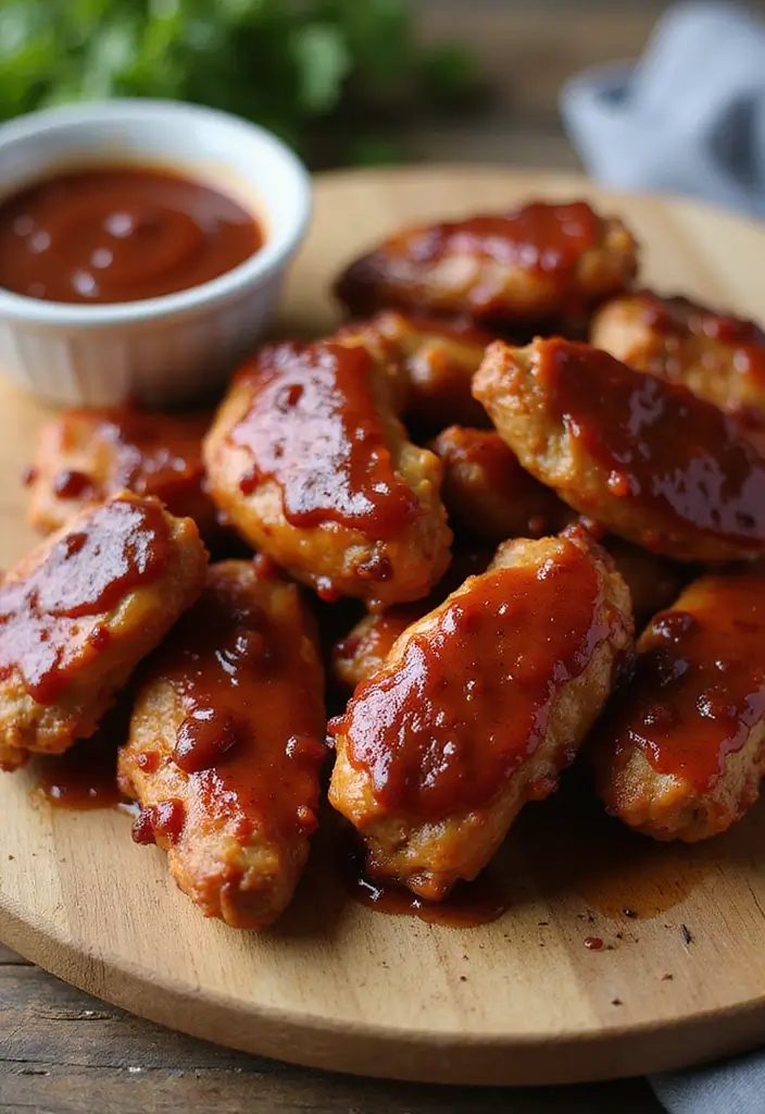 28 Oven Baked Chicken Bites Recipes That Are Crispy & Juicy - 8. BBQ Chicken Bites