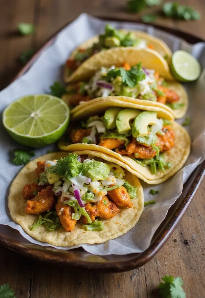 28 Salsa Verde Chicken Crockpot Recipes That Cook Themselves - 2. Salsa Verde Chicken Tacos