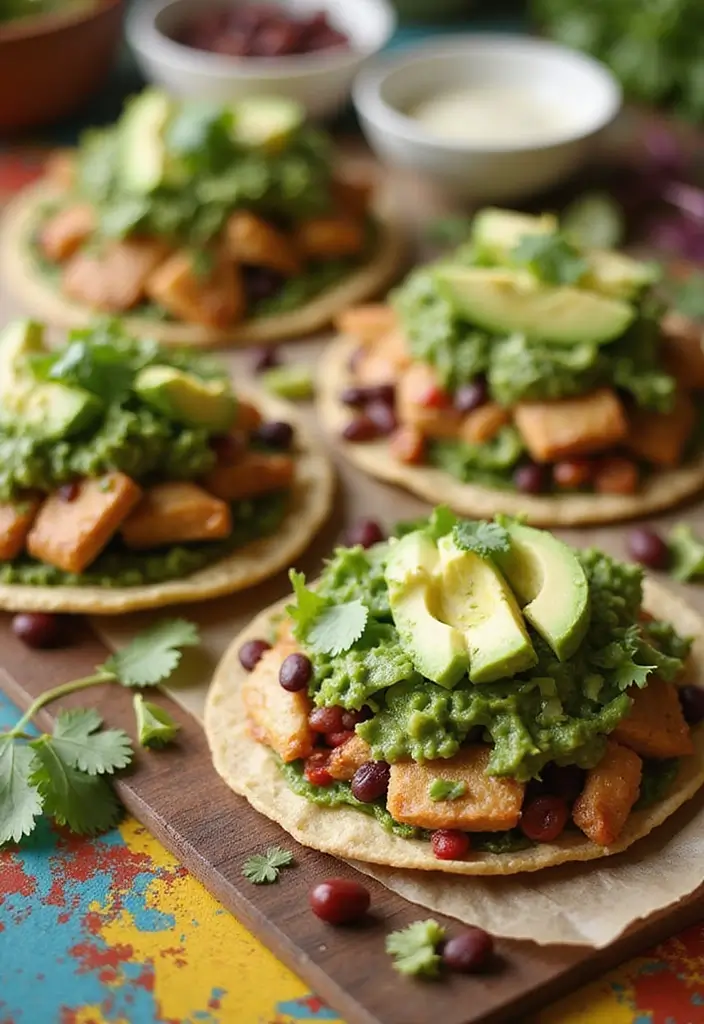 28 Salsa Verde Chicken Crockpot Recipes That Cook Themselves - 20. Salsa Verde Chicken Tostadas