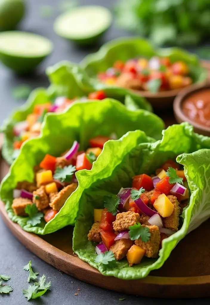 28 Salsa Verde Chicken Crockpot Recipes That Cook Themselves - 22. Salsa Verde Chicken Cabbage Wraps