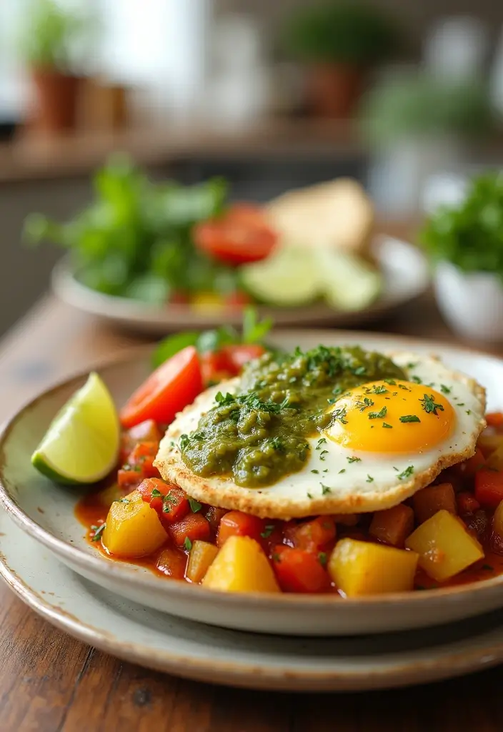 28 Salsa Verde Chicken Crockpot Recipes That Cook Themselves - 24. Salsa Verde Chicken Breakfast Hash