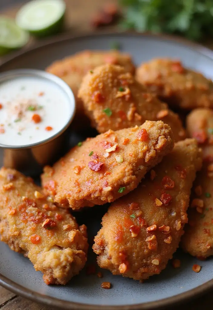 29 Chicken Fried Chicken Recipe Variations That Are Crispy Perfection - 18. Sriracha Fried Chicken