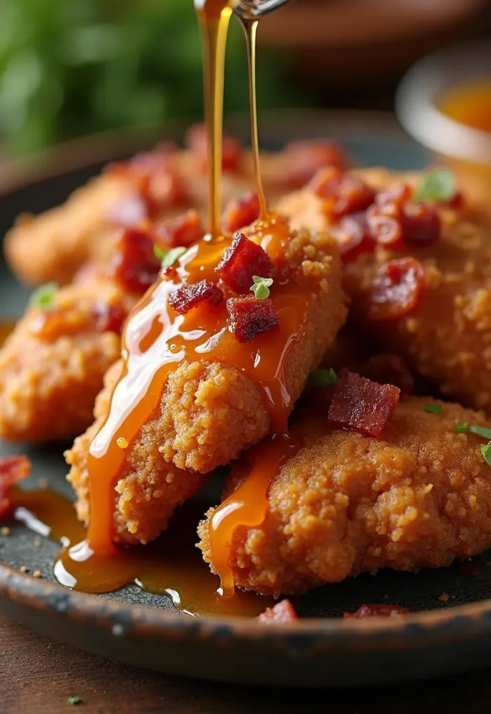 29 Chicken Fried Chicken Recipe Variations That Are Crispy Perfection - 22. Maple Bacon Fried Chicken