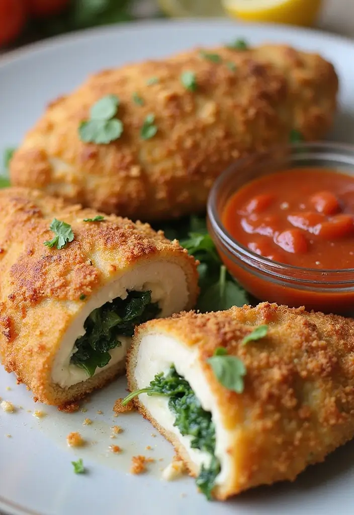 29 Chicken Fried Chicken Recipe Variations That Are Crispy Perfection - 23. Stuffed Fried Chicken